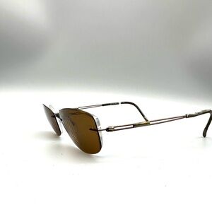 Silhouette Frameless Eyeglasses 5227 40 6058 Titanium Brown 19 145